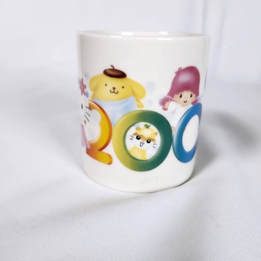 Vintage Sanrio Y2K Hello Kitty My Melody Coffee Mug'2000' graphic Ceramic RARE